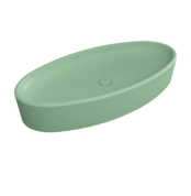 Bocchi Vessel Çanak Lavabo 85 cm Mat Mint Yeşil - 1014-033-0125 - Çanak Lavabo - 1