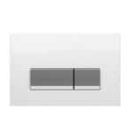 Bocchi Vivente Cam Kumanda Panelleri Beyaz Cam - 8200-0102 - Kumanda Panelleri (Gömme Rezervuar Butonları) - 1