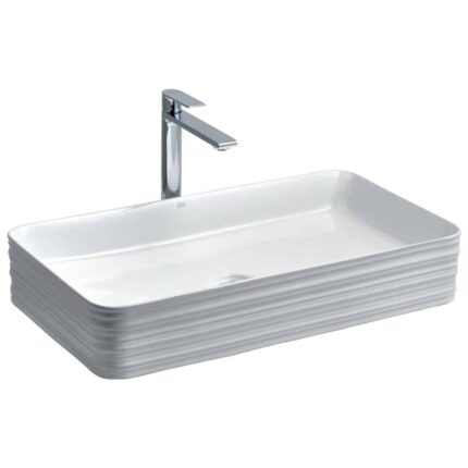 Lena E-2106 Tezgah Üstü Porselen Lavabo