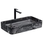 Lena E-2106M4 Tezgah Üstü Porselen Lavabo