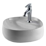 Lena E-2108 Tezgah Üstü Porselen Lavabo