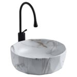 Lena E-2110M1 Tezgah Üstü Porselen Lavabo