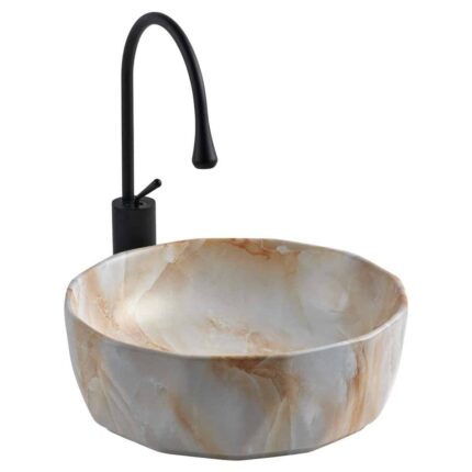 Lena E-2110M2 Tezgah Üstü Porselen Lavabo - E-2110M2 - Tezgah Üstü Lavabo - 1