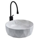 Lena E-2110M3 Tezgah Üstü Porselen Lavabo - E-2110M3 - Tezgah Üstü Lavabo - 1