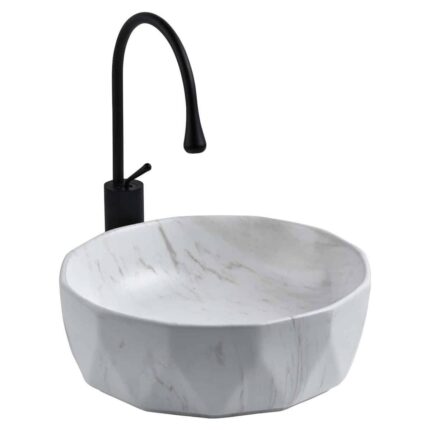 Lena E-2110M3 Tezgah Üstü Porselen Lavabo - E-2110M3 - Tezgah Üstü Lavabo - 1