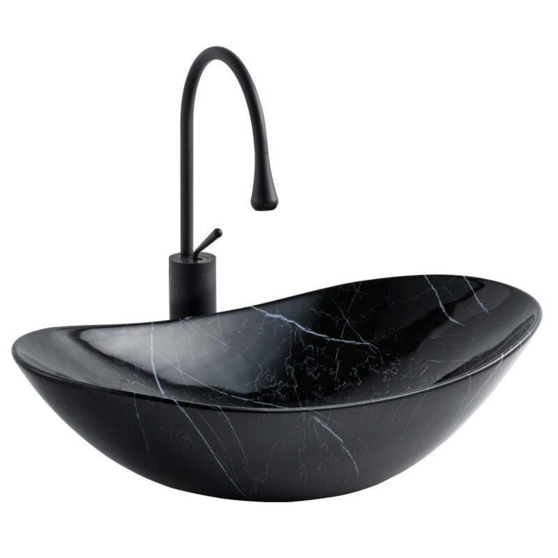 Lena E-2113M5 Tezgah Üstü Porselen Lavabo - E-2113M5 - Tezgah Üstü Lavabo - 1