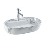 Lena E-2114M1 Tezgah Üstü Porselen Lavabo - E-2114M1 - Tezgah Üstü Lavabo