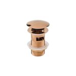 Fontana DR-03 Rose Gold Sifon Üst Takımı (Tahliye Delikli) - DR-03 - Basmalı Sifon , Gider (Pop-Up) - 1