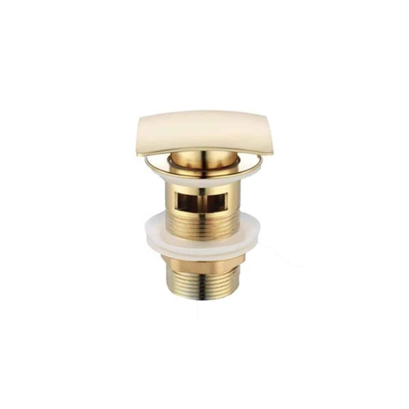 Fontana DR-07G Krom Sifon Üst Takımı (Tahliye Delikli) - DR-07G - Basmalı Sifon , Gider (Pop-Up) - 1