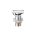 Fontana DR-08G Krom Sifon Üst Takımı (Tahliye Deliksiz) - DR-08G - Basmalı Sifon , Gider (Pop-Up) - 1