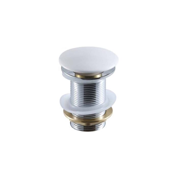 Fontana DR-09B Beyaz Sifon Üst Takımı (Tahliye Deliksiz) - DR-09B - Basmalı Sifon , Gider (Pop-Up) - 1