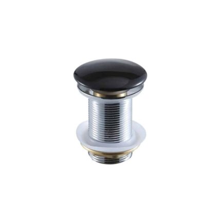 Fontana DR-09S Siyah Sifon Üst Takımı (Tahliye Deliksiz) - DR-09S - Basmalı Sifon , Gider (Pop-Up) - 1