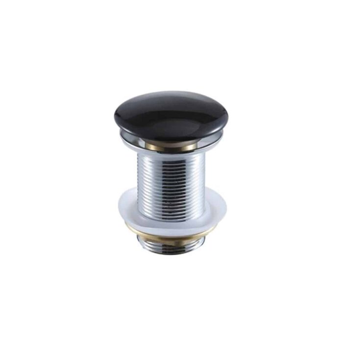 Fontana DR-09S Siyah Sifon Üst Takımı (Tahliye Deliksiz) - DR-09S - Basmalı Sifon , Gider (Pop-Up) - 1