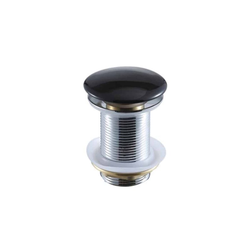 Fontana DR-09S Siyah Sifon Üst Takımı (Tahliye Deliksiz) - DR-09S - Lavabo Sifonu - 1