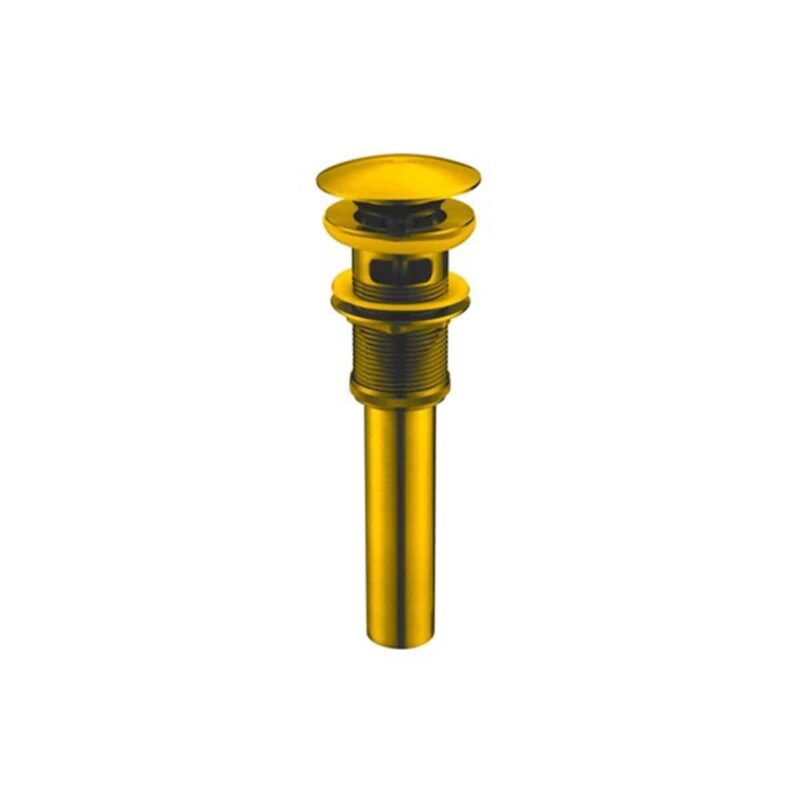 Fontana DR-10A Altın Sifon Üst Takımı (Tahliye Delikli) - DR-10A - Lavabo Süzgeci - 1