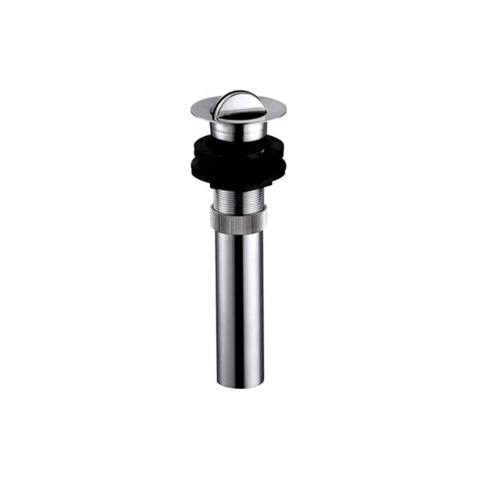 Fontana DR-10C Krom Sifon Üst Takımı (Tahliye Delikli) - DR-10C - Basmalı Sifon , Gider (Pop-Up) - 1