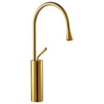 Fontana F-812 Altın Lavabo Bataryası - F-812 - Çanak Lavabo Bataryası - 1