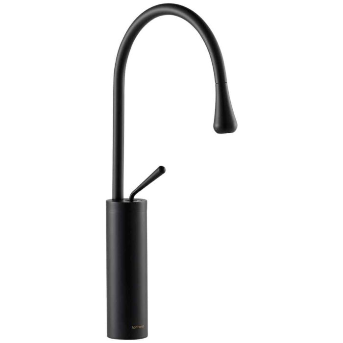 Fontana F-815 Siyah Lavabo Bataryası - F-815 - Çanak Lavabo Bataryası - 1