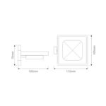 Fontana FC-60102 Krom Sabunluk - FC-60102 - Sabunluk - 2