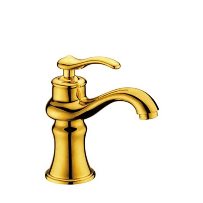Fontana FM-1212 Altın Lavabo Bataryası - FM-1212 - Lavabo Bataryaları - 1