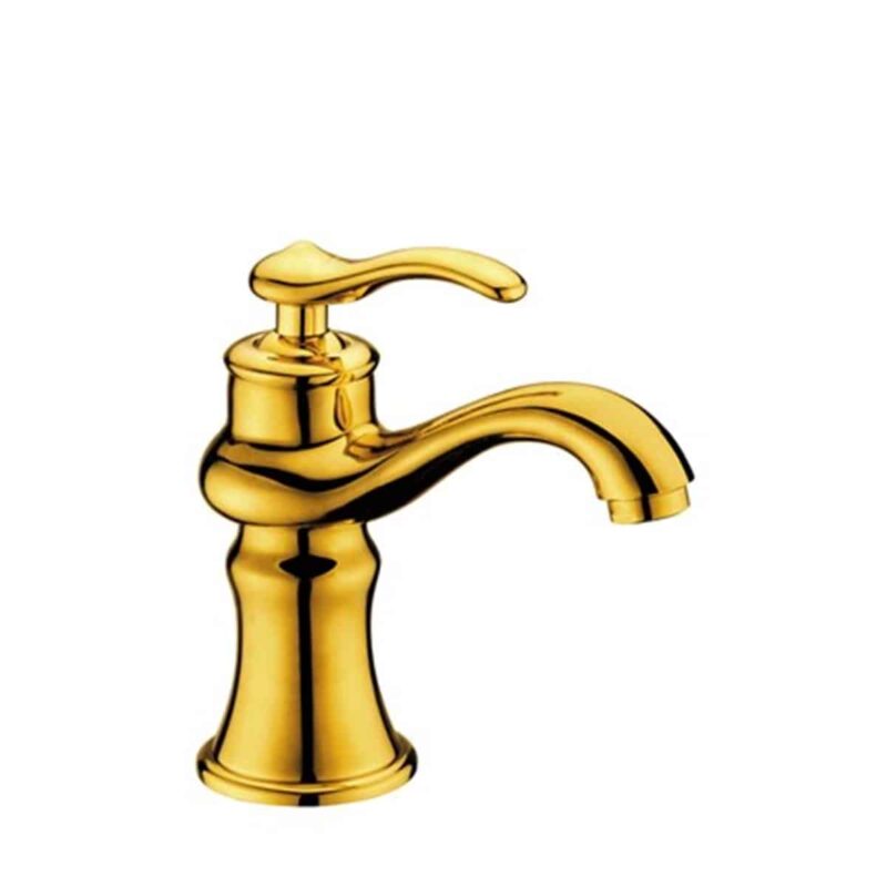 Fontana FM-1212 Altın Lavabo Bataryası - FM-1212 - Lavabo Bataryaları - 1
