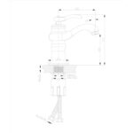 Fontana FM-1213 Rose Lavabo Bataryası