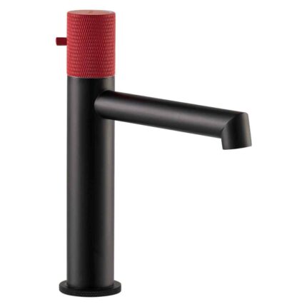 Fontana FM-2218 Siyah & Kırmızı Lavabo Bataryası - FM-2218 - Lavabo Bataryası - 1