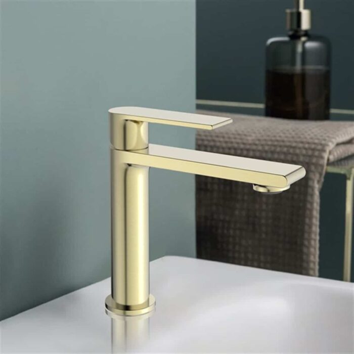 Fontana Fontana FM-2312 Gold Lavabo Bataryası - FM-2312 - Lavabo Bataryası - 2