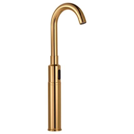 Fontana FS-9202 Fotoselli Yüksek Lavabo Bataryası Altın - FS-9202 - Fotoselli Çanak Lavabo Bataryası - 1