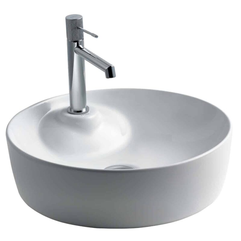Lena E-4044 Tezgah Üstü Porselen Lavabo - E-4044 - Tezgah Üstü Lavabo - 1