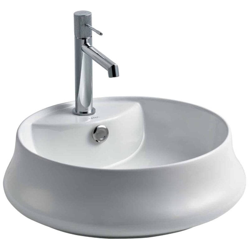 Lena E-4045 Tezgah Üstü Porselen Lavabo - E-4045 - Tezgah Üstü Lavabo - 1