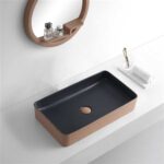 Lena E-4061K Tezgah Üstü Porselen Lavabo - E-4061P - Tezgah Üstü Lavabo - 2