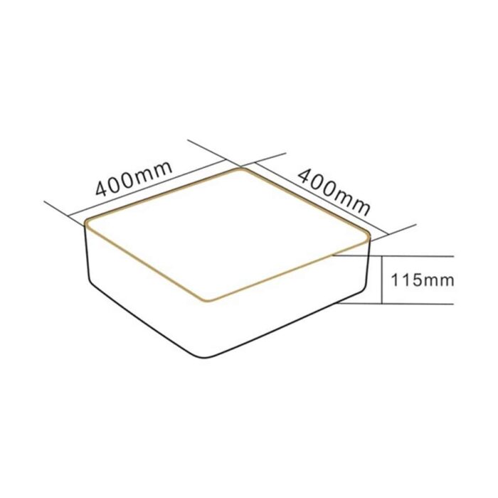 Lena E-4070Y Tezgah Üstü Porselen Lavabo