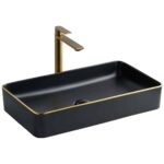 Lena E-4071S Tezgah Üstü Porselen Lavabo - E-4071S - Tezgah Üstü Lavabo - 1