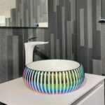 Lena E-4161M Tezgah Üstü Porselen Lavabo - E-4161M - Tezgah Üstü Lavabo - 2