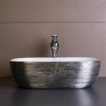 Lena E-5003G Tezgah Üstü Porselen Lavabo - E-5003G - Tezgah Üstü Lavabo - 3