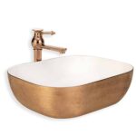 Lena E-5003R Tezgah Üstü Porselen Lavabo - E-5003R - Tezgah Üstü Lavabo - 1