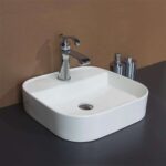 Lena E-5408 Tezgah Üstü Porselen Lavabo - E-5408 - Tezgah Üstü Lavabo - 3