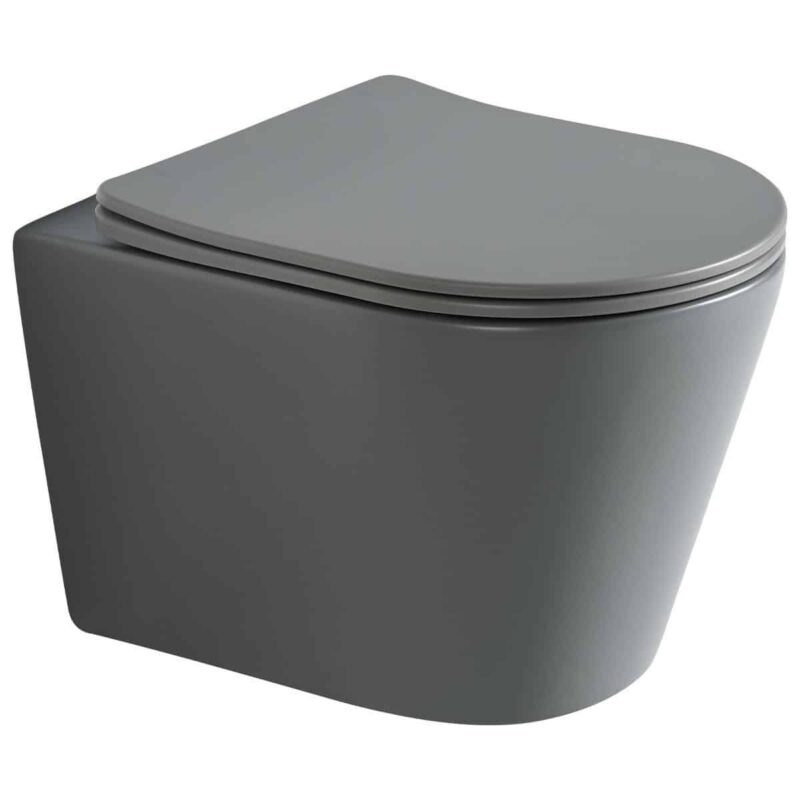 Lena ET-H201MG Asma Klozet Mat Siyah