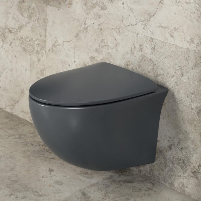 Lena ET-H203MKG Asma Klozet Mat Gri - ET-H203MKG - Asma Klozet - 2