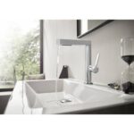 Hansgrohe Finoris Yüksek Lavabo Bataryası 230, Gider Seti Dahil - 76063000 - Yüksek Lavabo Bataryası - 2