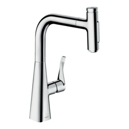 Hansgrohe Metris Select M71 Eviye Bataryası Krom - 73822000 - Mutfak Eviye Bataryası