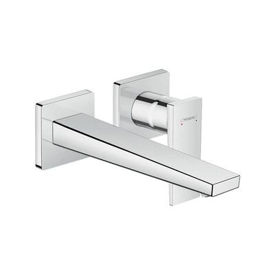 Hansgrohe Metropol Tek Kollu Lavabo Bataryası Çubuk Volan, Ankastre Duvara Monte, 22.5 cm Gaga - 32526000 - Ankastre Lavabo Bataryası - 1