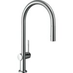 Hansgrohe Talis M54 Eviye Bataryası Paslanmaz Çelik - 72800800 - Mutfak Eviye Bataryası - 1