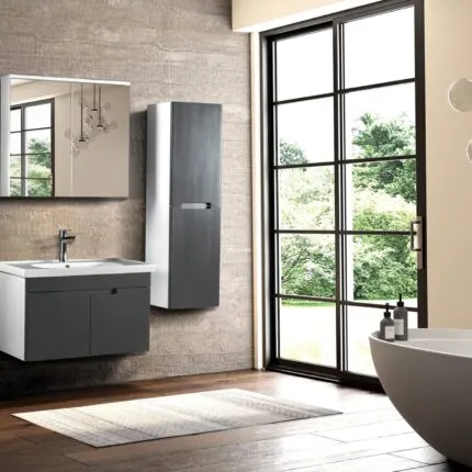 Bagnora Savana 80 cm Banyo Dolabı (Boy Dolapsız)