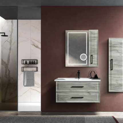 Bagnora Tudor 100 cm Banyo Dolabı (Boy Dolapsız)