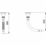 Bocchi Eviye Süzgeci ve Sifonu Tekli 2331-0001 - 2331-0001 - Basmalı Sifon , Gider (Pop-Up), Lavabo Süzgeci - 1