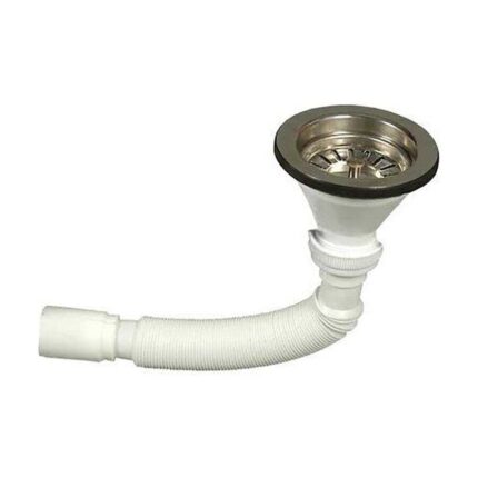 Bocchi Eviye Süzgeci ve Sifonu Tekli 2331-0001 - 2331-0001 - Basmalı Sifon , Gider (Pop-Up), Lavabo Süzgeci