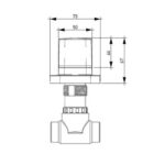 Bocchi Tula Ankastre Stop Valf Mat Siyah - 6150-0016-AB - Stop Valf - 1