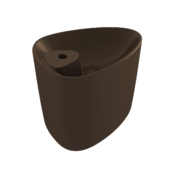 Bocchi Etna Monoblok Lavabo Mat Bronz - 1343-070-0126 - Monoblok Bütün Lavabo